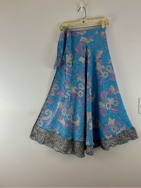 Reversible Maxi Wrap Skirt